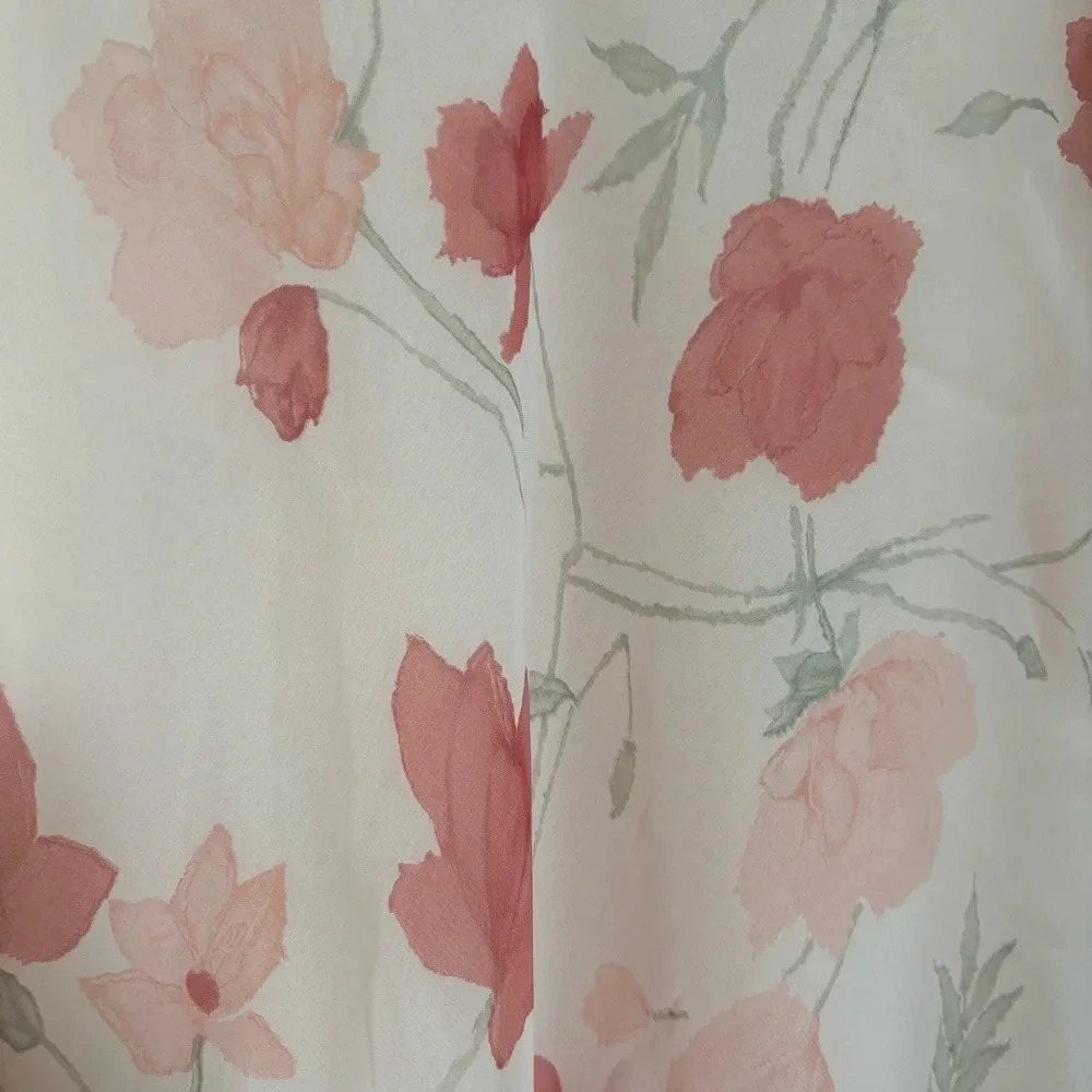 Vintage 90s Compagnie Internationale Express Floral Dress size 9/10 Fairycore - Picture 4 of 4